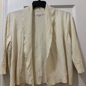 Calvin Klein Off-White sweater. Size 0X.